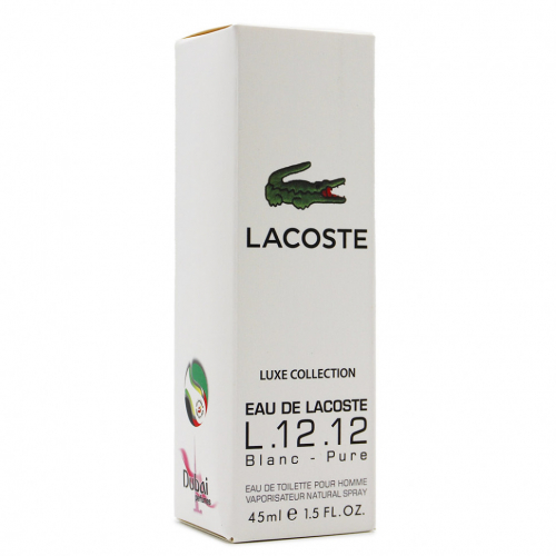 Компактный парфюм Lacoste Eau De Lacoste L.12.12. Blanc edt for men 45 ml (копия)