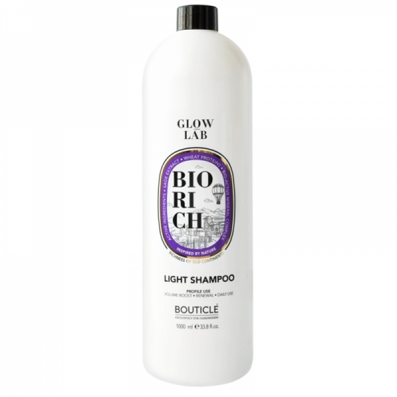 Шампунь для объема для всех типов волос / Biorich light shampoo, 1000 мл