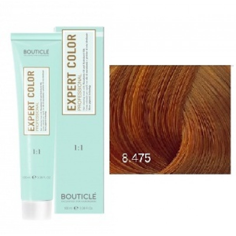 Expert Color 8,475 Светло русый медно махагоновый, 100 мл, КРЕМ-КРАСКА EXPERT COLOR, BOUTICLE