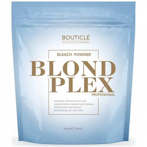 Порошок обесцвечивающий Blond Plex с аминокомплексом / Bouticle Blond Plex Powder Bleach, 500 гр, ОСВЕТЛЯЮЩИЕ СРЕДСТВА, BOUTICLE