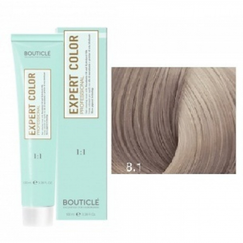 Expert Color 8,1 Светло русый пепельный, 100 мл, КРЕМ-КРАСКА EXPERT COLOR, BOUTICLE
