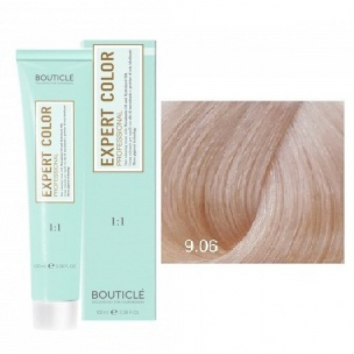 Expert Color 9,06 Блондин натурально фиолетовый, 100 мл, КРЕМ-КРАСКА EXPERT COLOR, BOUTICLE