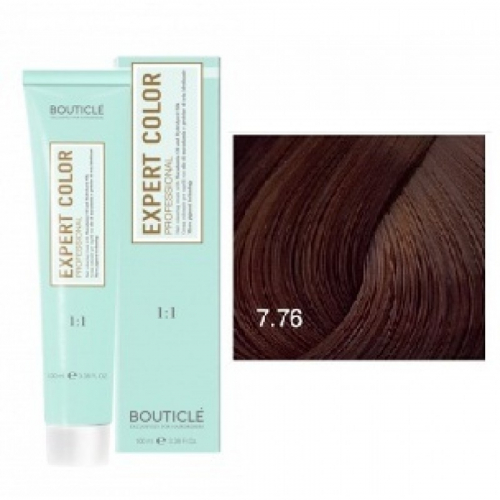 Expert Color 7,76 Русый коричнево фиолетовый, 100 мл, КРЕМ-КРАСКА EXPERT COLOR, BOUTICLE