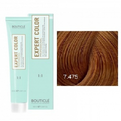 Expert Color 7,475 Русый медно махагоновый, 100 мл, КРЕМ-КРАСКА EXPERT COLOR, BOUTICLE