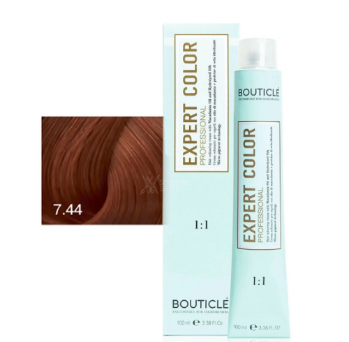 Expert Color 7,44 Русый интенсивный медный, 100 мл, КРЕМ-КРАСКА EXPERT COLOR, BOUTICLE