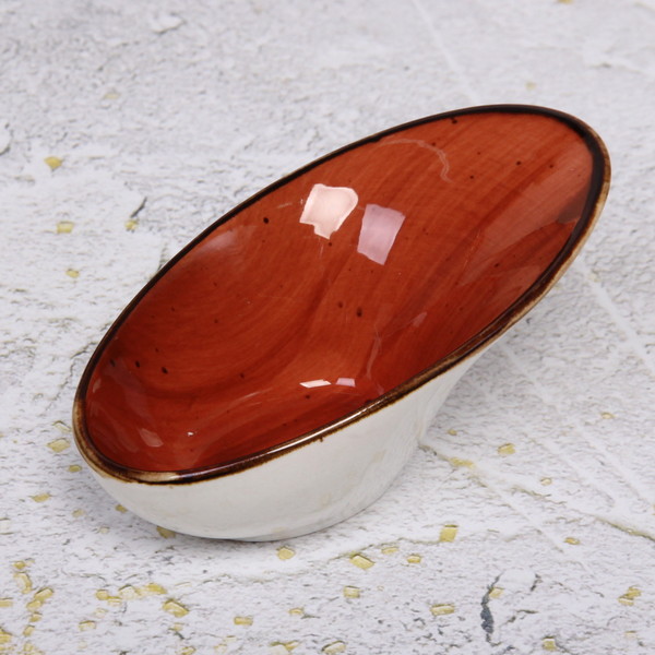 404-508 Салатник керамический Corsica orange 12х6х5см