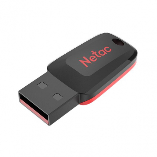 Флэш-диск USB Netac 32 GB U197 mini черно-красный