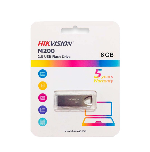 Флэш-диск USB Hikvision 8 GB M200 серебристая