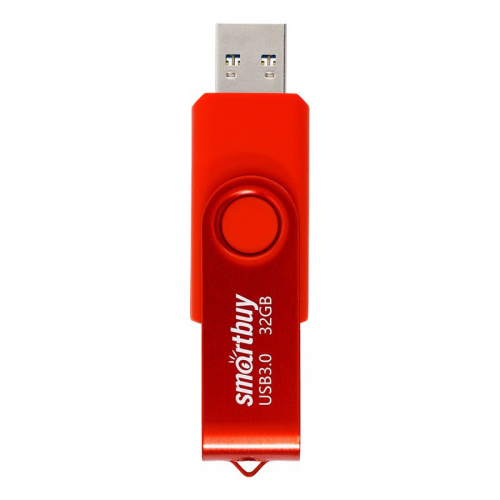 Флэш-диск USB Smartbuy 32 GB Twist Red, USB 3.0