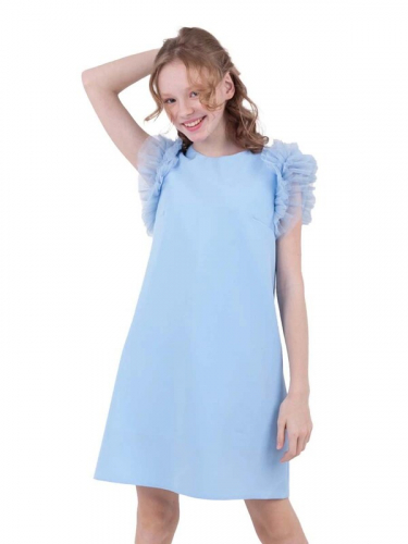 101967_OLG Платье для девочки небесно-голубой (вар.1)