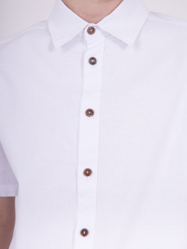 102407_OLB Рубашка для мальчика белый (вар.1)