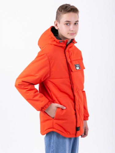101984_OOB Куртка для мальчика грейпфрут (вар.2)