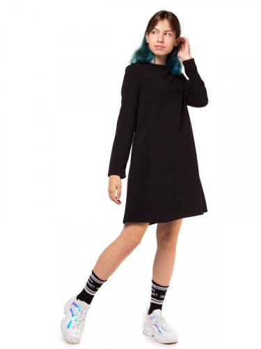100954_OLG Платье для девочки черный (вар.2)