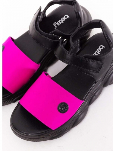 102155DH_OAG Туфли для девочки розовый/черный (вар.1)