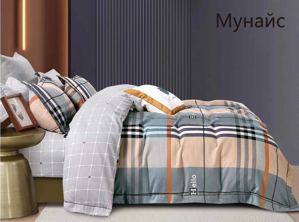 КПБ Alanna Мунайс Home на резинке по кругу ALAMUHR015