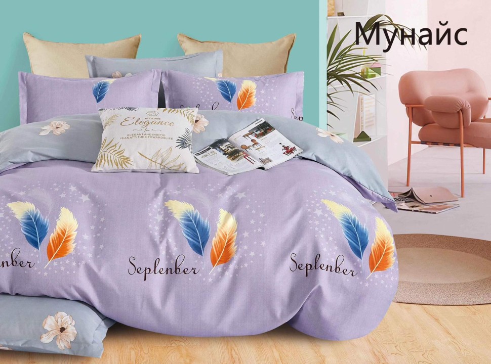 КПБ Alanna Мунайс Home на резинке по кругу ALAMUHR014
