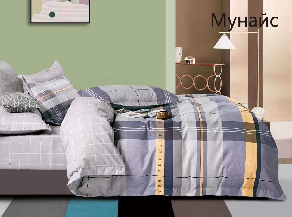 КПБ Alanna Мунайс Home на резинке по кругу ALAMUHR002