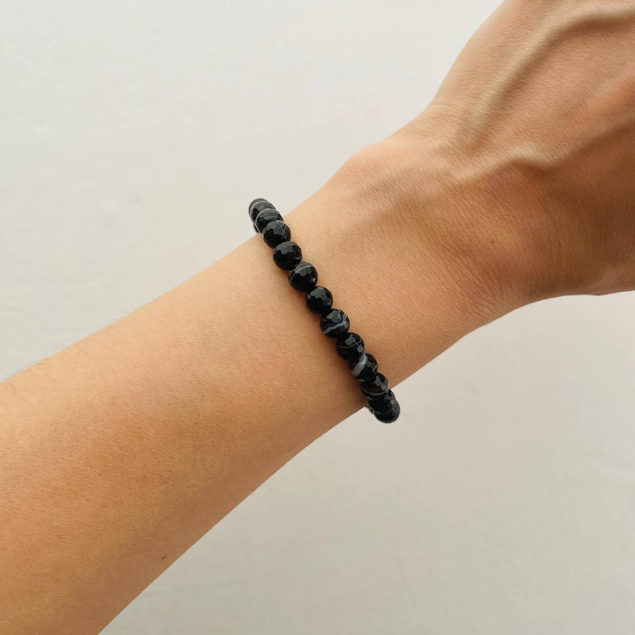 Радуга Самоцветов Браслет из полосатого Агата