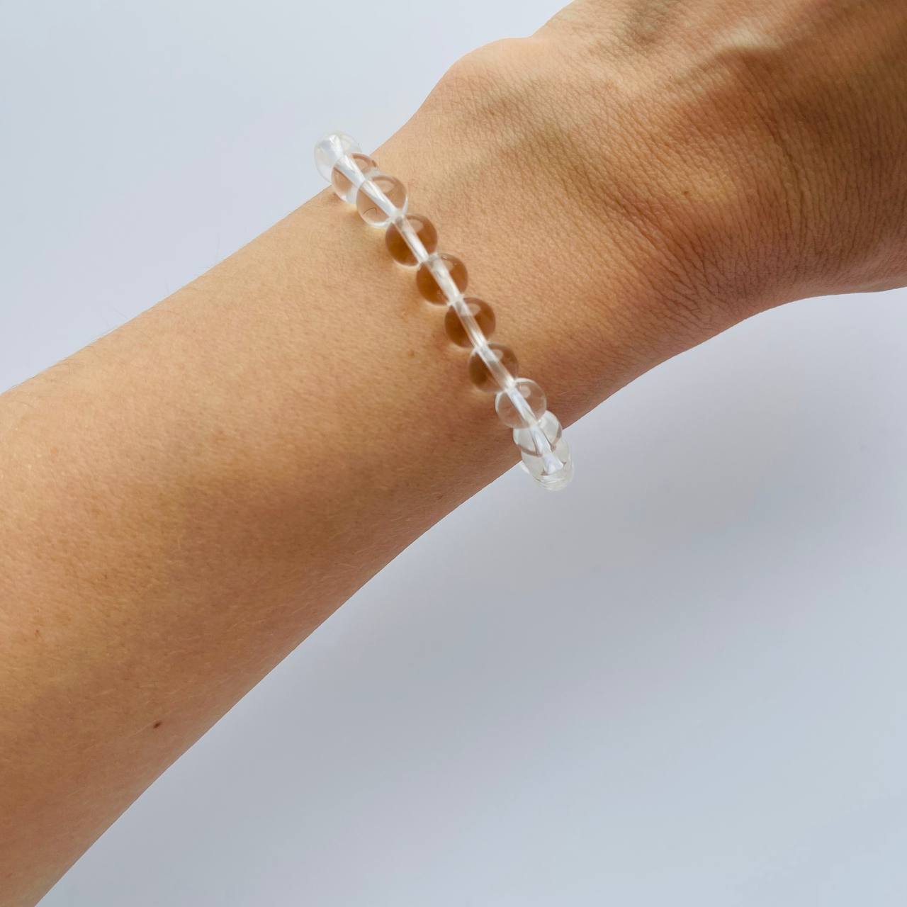 Радуга Самоцветов Браслет из Горного Хрусталя