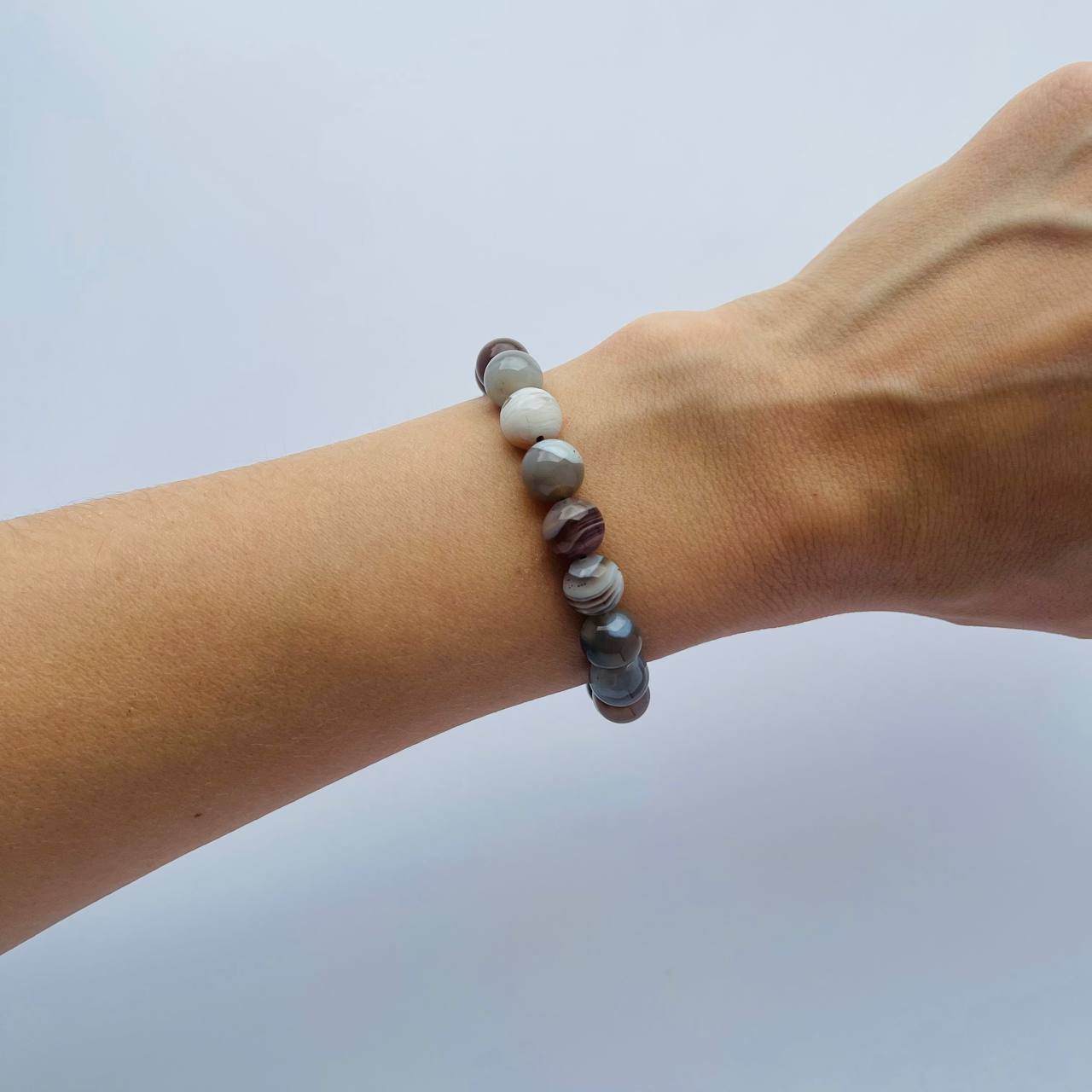 Радуга Самоцветов Браслет из ботсванского Агата