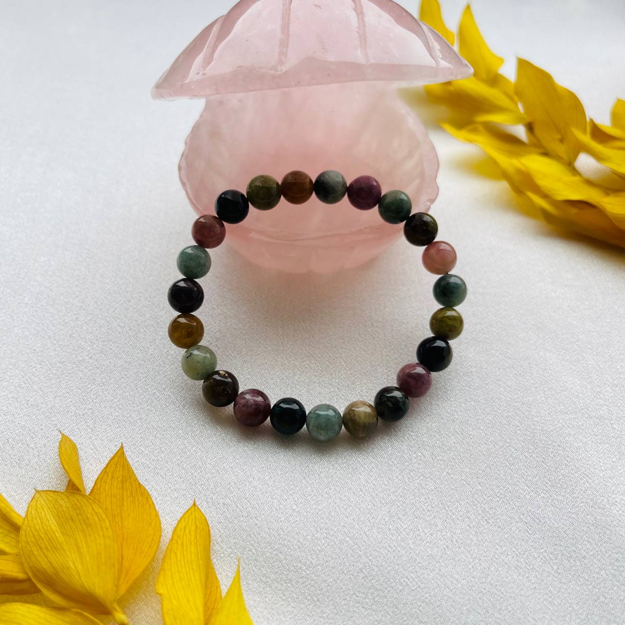 Радуга Самоцветов Браслет из Турмалина микс