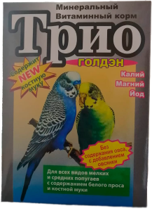 Россия Корм для попугаев Трио Голдэн 400 г