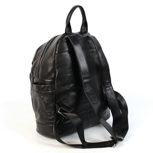 Кожаный рюкзак 973 Блек