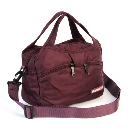 Маленькая спортивная текстильная сумка 20812 Вайн Ред