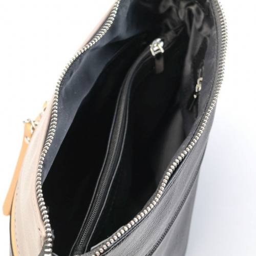 Женская сумка планшет из эко кожи через плечо 1021 Блек 815-01