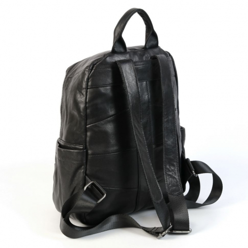 Кожаный рюкзак 5960 Блек