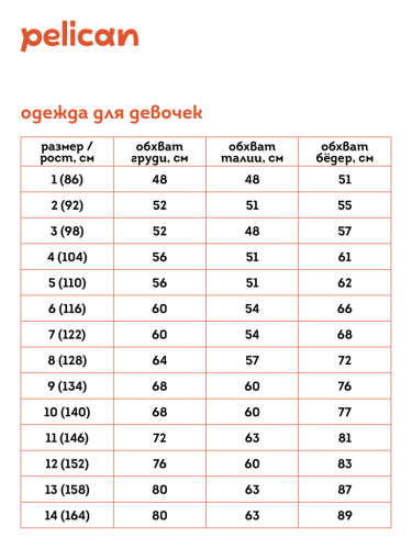 GFDV4319/1 Платье для девочек Янтарный(52)