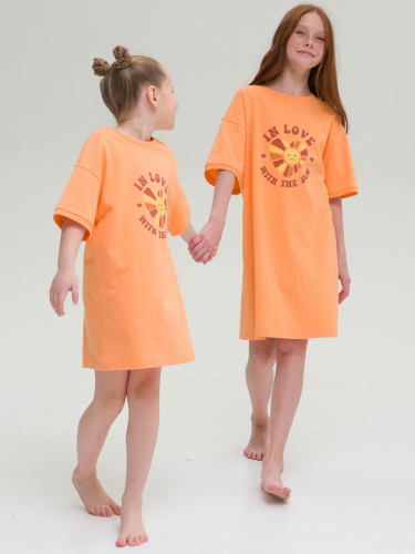 WFDT3317U Ночная сорочка для девочек Оранжевый(31)