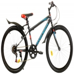 Велосипед 24 AVENGER C240D (DISK) (7-ск.) ЧЕРНЫЙ/ОРАНЖЕВЫЙ/НЕОНОВЫЙ ...