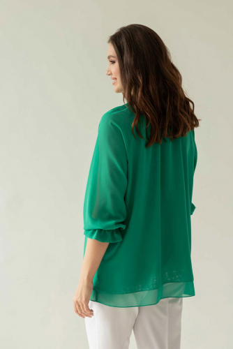 Блуза 791 зелень