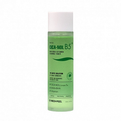 Тонер с кислотами и пантенолом MEDI-PEEL Phyto Cica-Nol B5 AHABHA Vitamin Calming Toner (150ml)