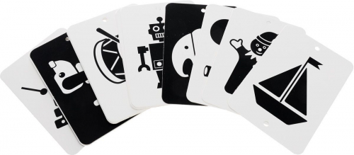 Развивающие карточки. Black &White. Игрушки