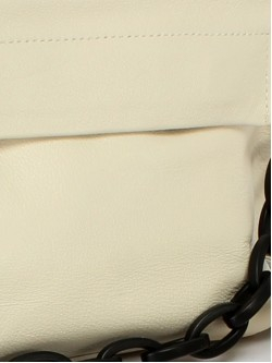 Сумка женская натуральная кожа RM-E-0327, 1отд+карм/пер, плечевой ремень, бежевый 253039