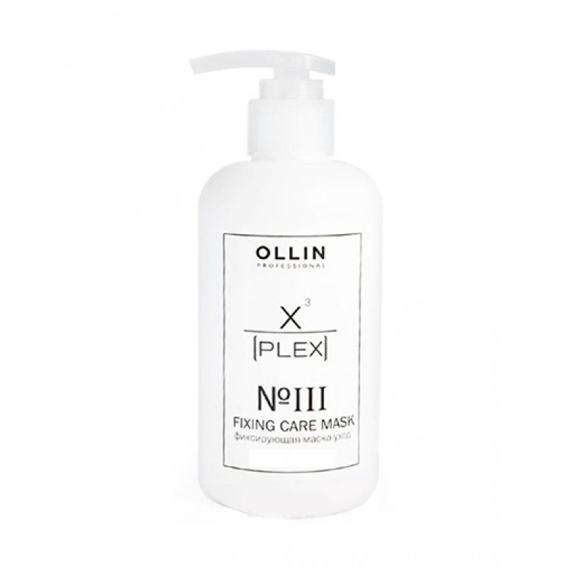 OLLIN X-PLEX №3 Fixing Care Mask Фиксирующая маска-уход, 100 мл