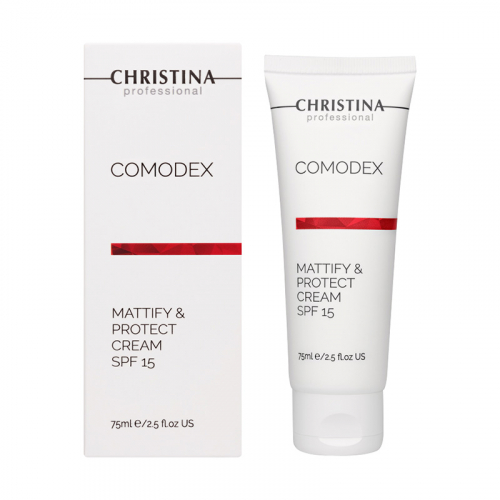 COMODEX Mattify & Protect Cream SPF15 - Матирующий защитный крем SPF15, 75мл