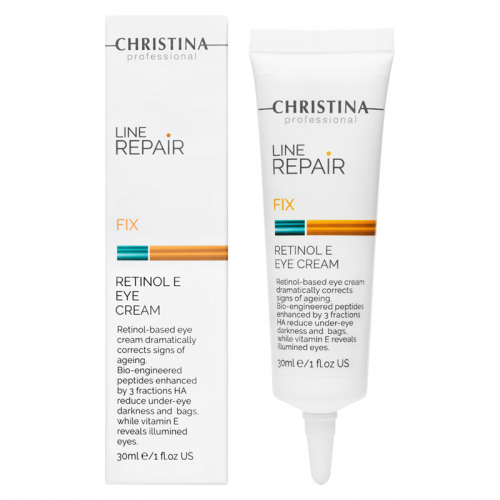 Line Repair Fix Retinol E Eye Cream - Крем для кожи вокруг глаз с ретинолом, 30мл,, CHRISTINA
