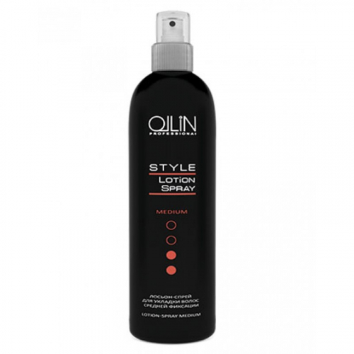 OLLIN STYLE Лосьон-спрей для укладки волос средней фиксации, 250 мл