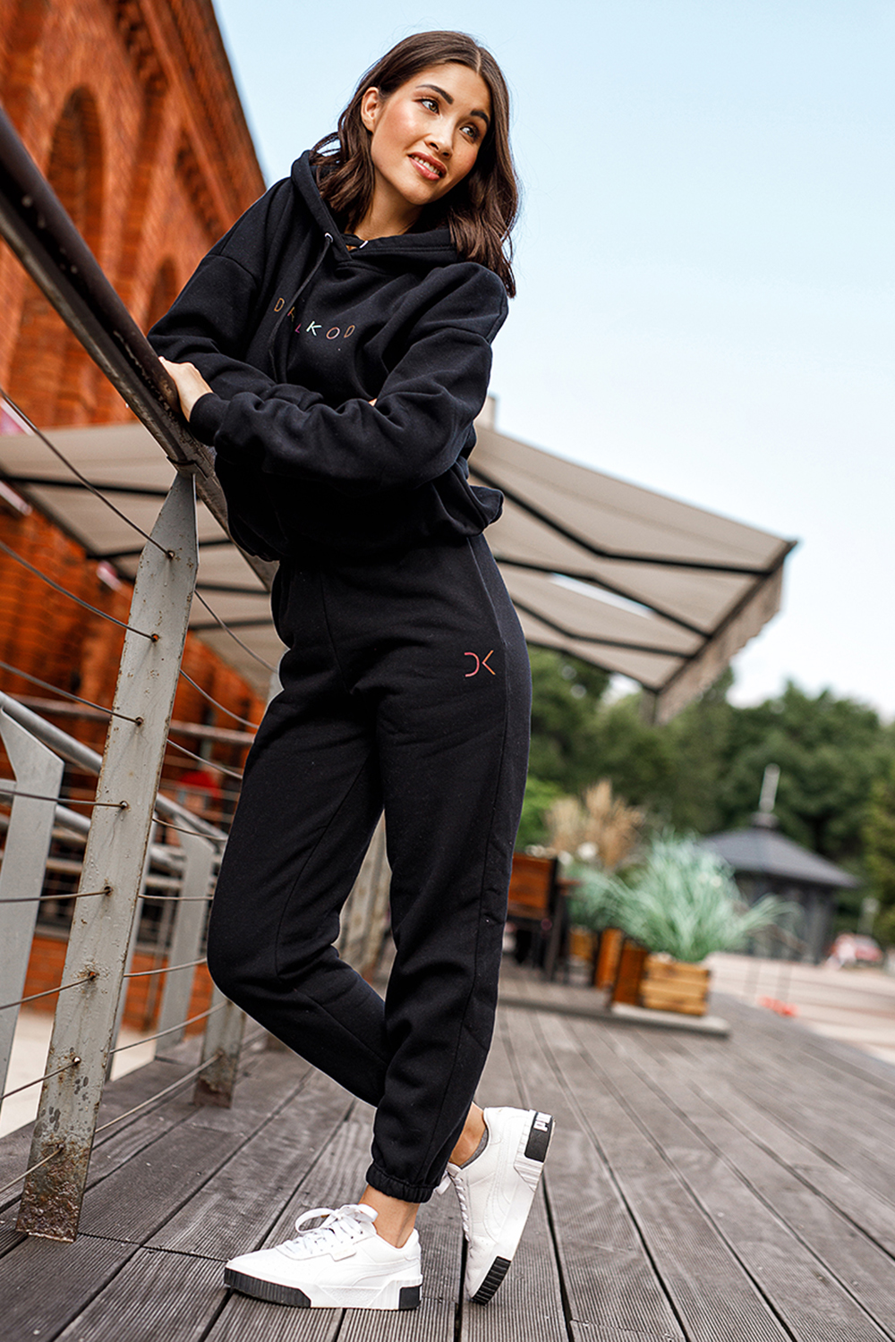 Брюки Spodnie dresowe DK02F 02 Dreskod_Spodnie dresowe DK02F 02 Черный Dreskod