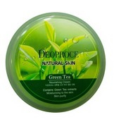 DEOPROCE NATURAL SKIN GREENTEA NOURISHING CREAM  Питательный крем для лица и тела с экстрактом зелёного чая 100г