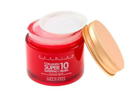 MEDI-PEEL / Омолаживающий ночной крем для лица с коллагеном Medi-Peel Collagen Super10 Sleeping Cream 70 мл.