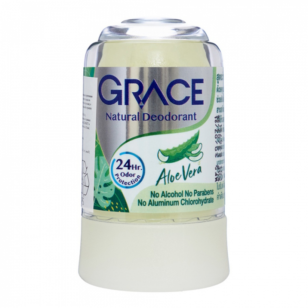 GRACE deodorant Aloe Vera Дезодорант кристаллический алое вера 70г