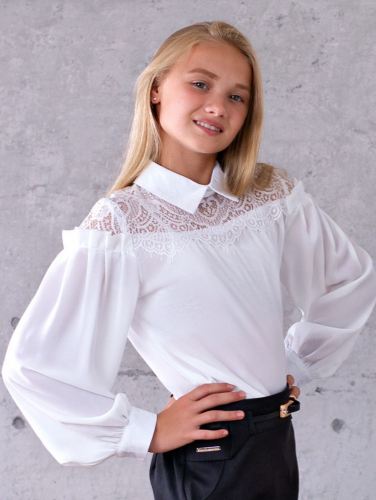 Блузка для девочки кружевная SP001