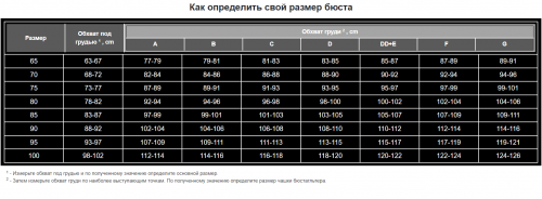 размеры