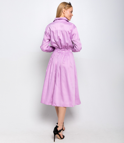 Ст.цена 1180руб.Платье #КТ8517, сиреневый