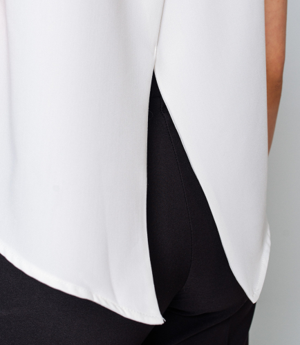 Ст.цена 720руб.Блуза #КТ2252, белый