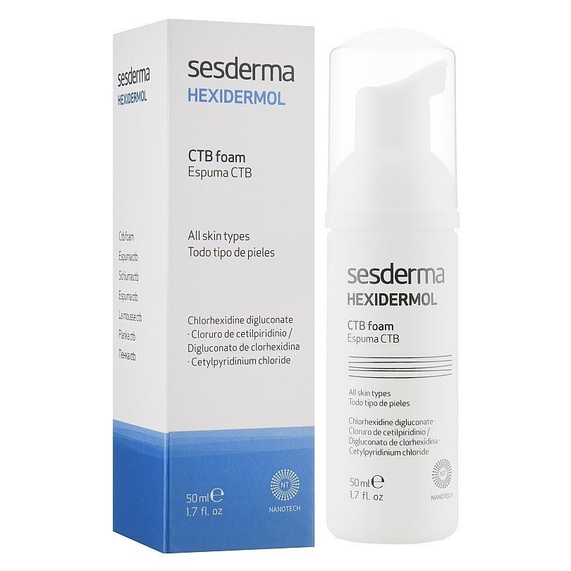 SESDERMA Пенка антибактериальная / HEXIDERMOL CTB foam 50 мл